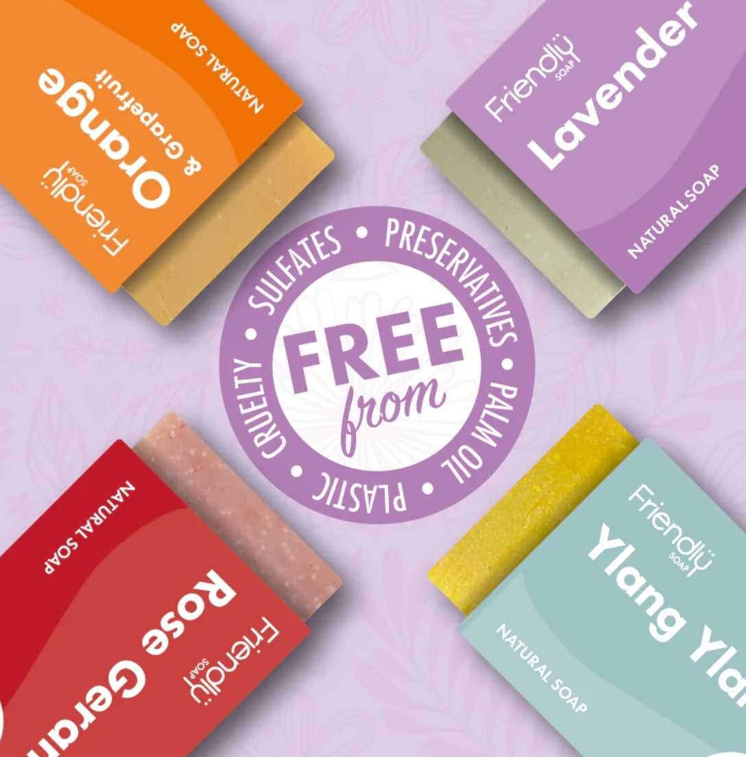 Friendly Soap Gift Box - Floral and fruity