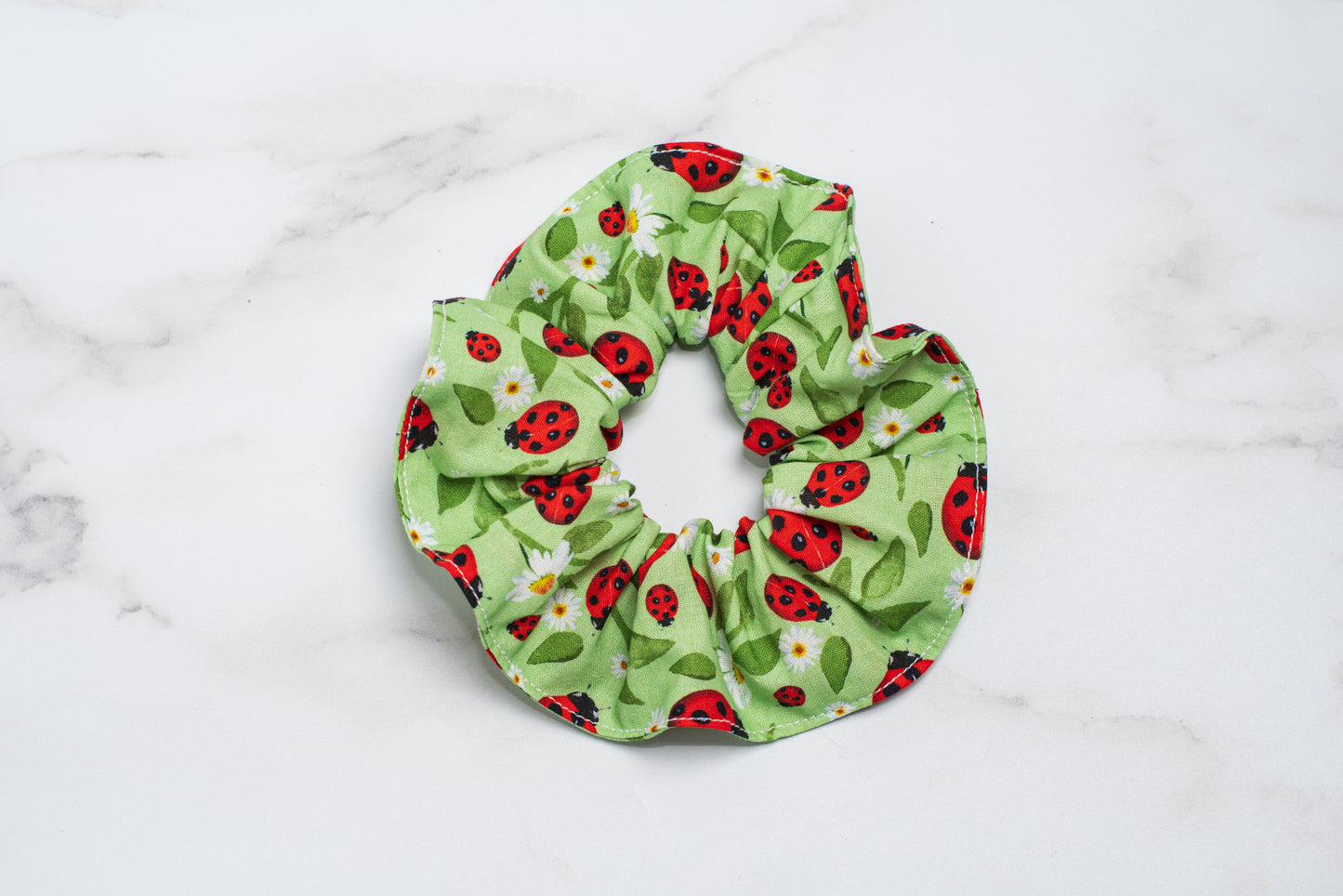 Ladybird Scrunchies