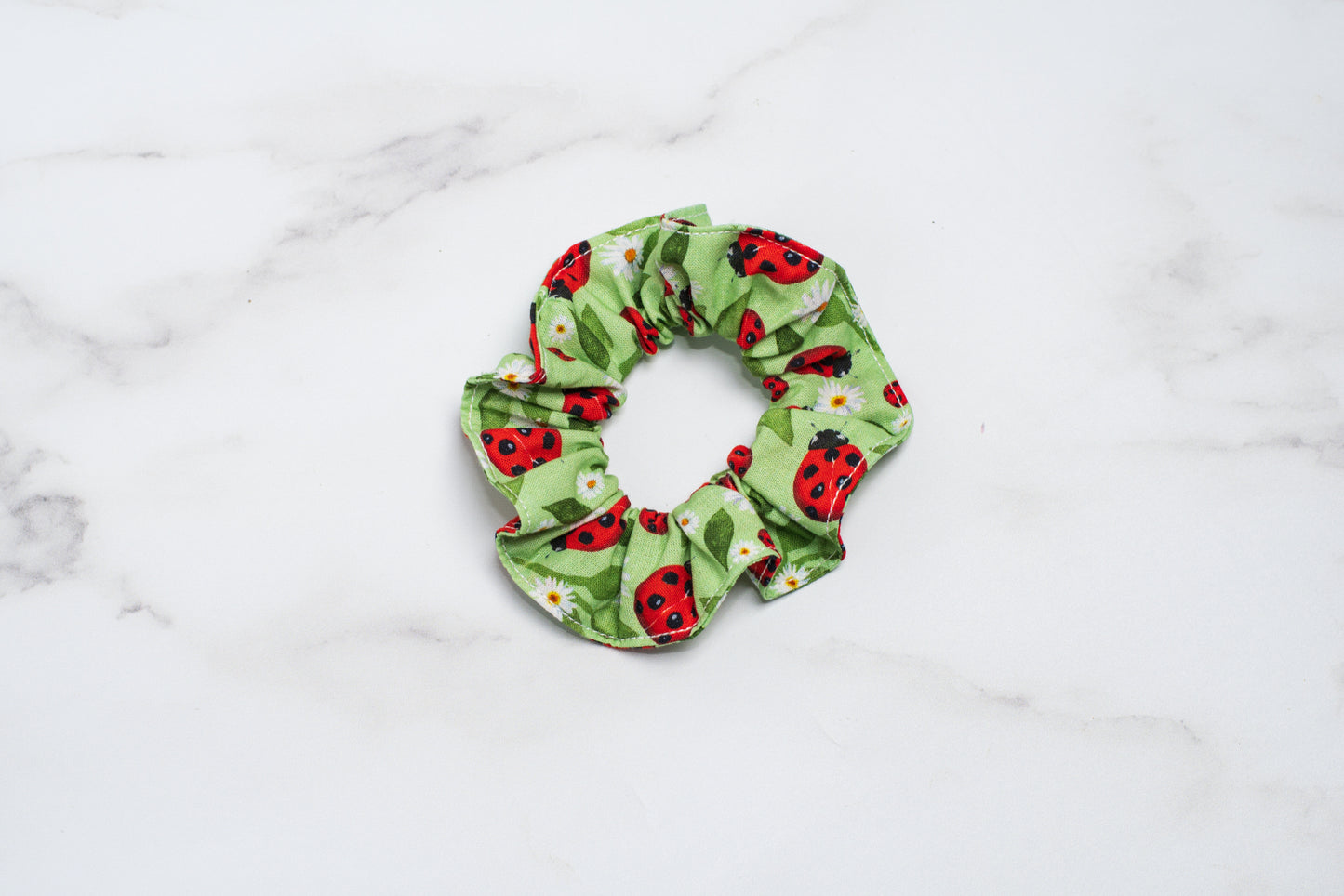 Ladybird Scrunchies
