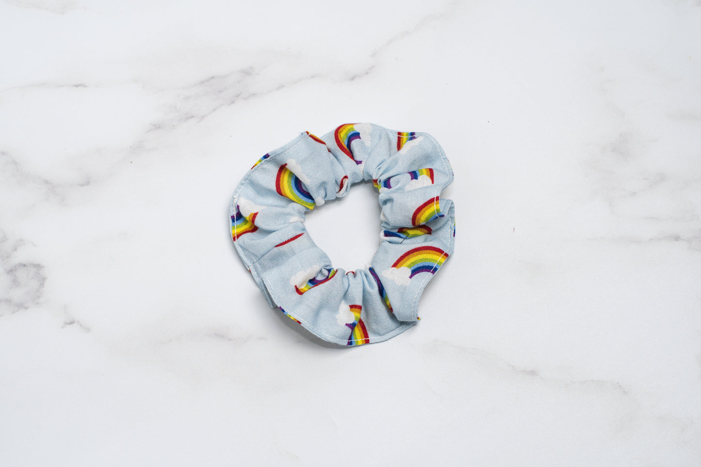 Rainbow Scrunchies