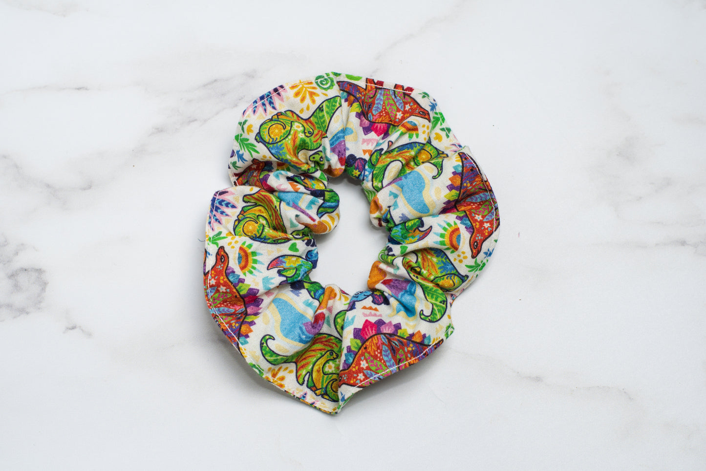 Dinosaur Scrunchies