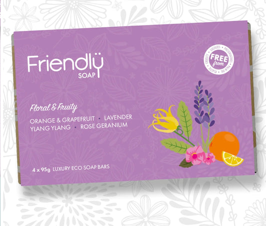 Friendly Soap Gift Box - Floral and fruity