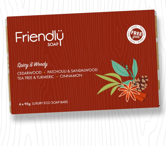 Friendly Soap Gift Box - Spicy and Woody