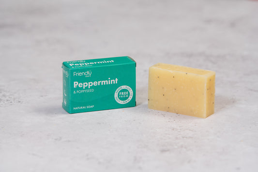 Friendly Peppermint and Poppyseed Soap