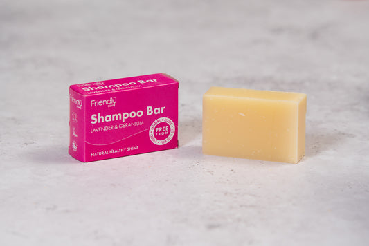 Friendly Shampoo Bar - Lavender and Geranium