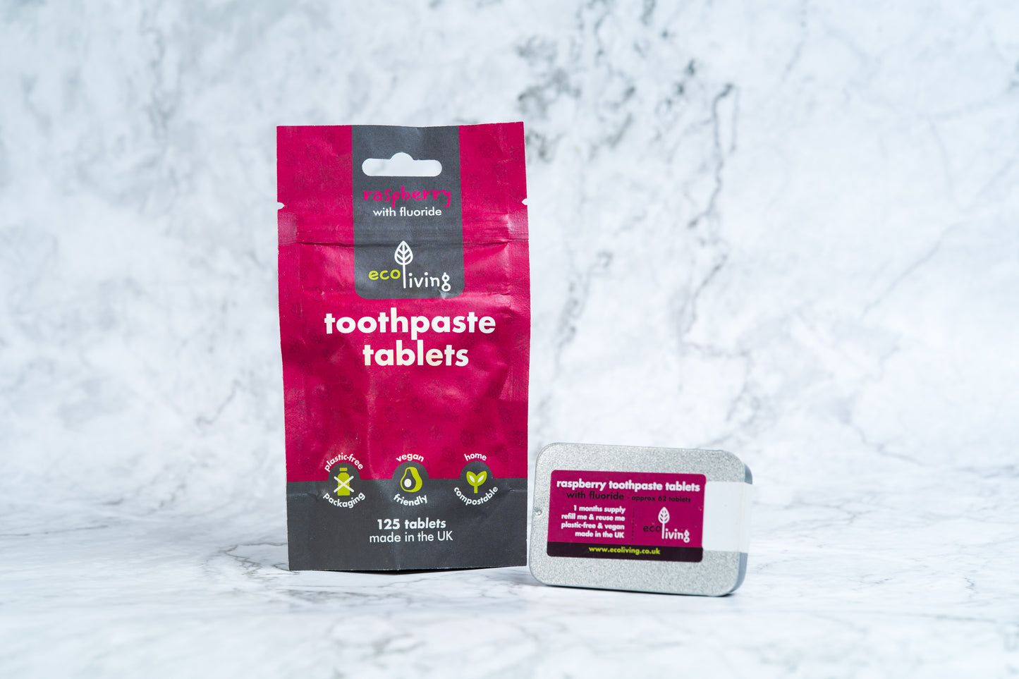 Raspberry Toothpaste Tablets
