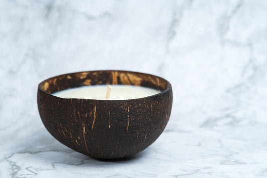 Coconut Candle - Rosewood and Coconut Cream
