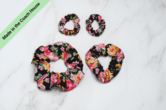 Floral Scrunchies